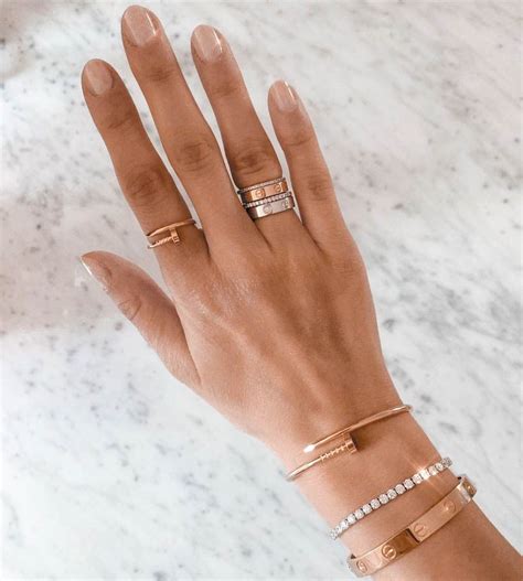 cartier ring on hand|cartier ring for women.